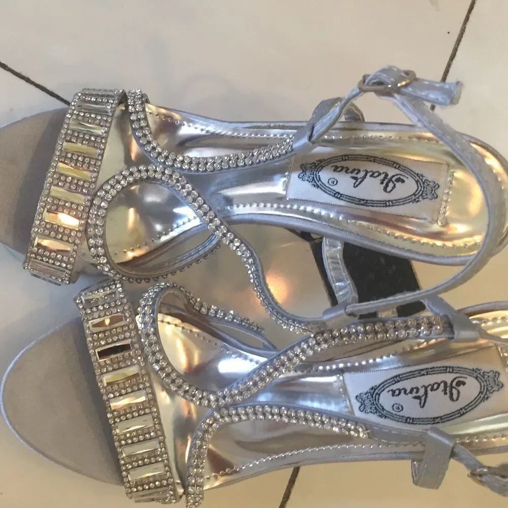 High heals party sandals size 6 - Picture 7 of 8